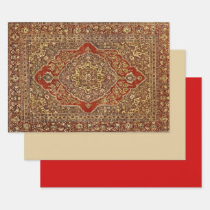 Persian carpet look - Tabriz Wrapping Paper Sheets