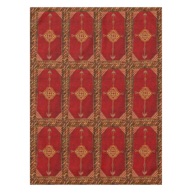 Persian carpet pattern tablecloth (Front)