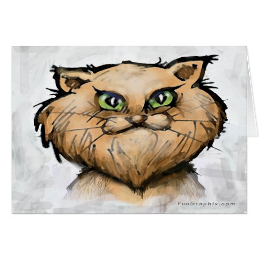 Persian Cat (Front Horizontal)