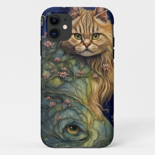 Persian Cat Always watching  iPhone 11 Case