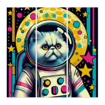 PERSIAN CAT-ASTRONAUT 5