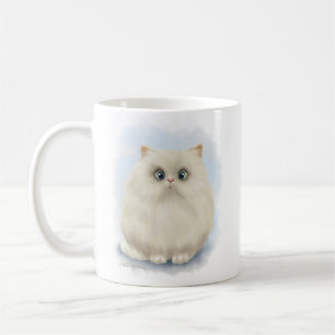 Persian Cat Cartoon Coffee Mug