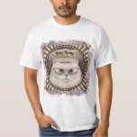 Persian Cat Chef custom name t-shirt