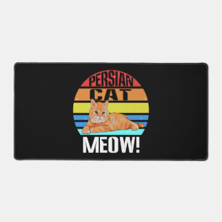 Persian Cat Desk Mat