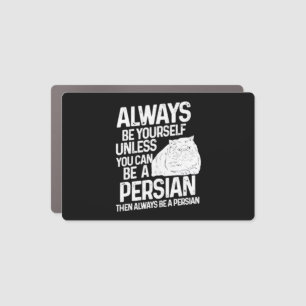 Persian Cat gift Car Magnet