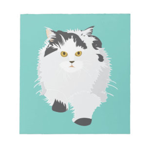 Persian Cat Kitty  Notepad