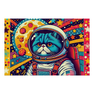 PERSIAN CAT-LOST IN SPACE 5 POSTER