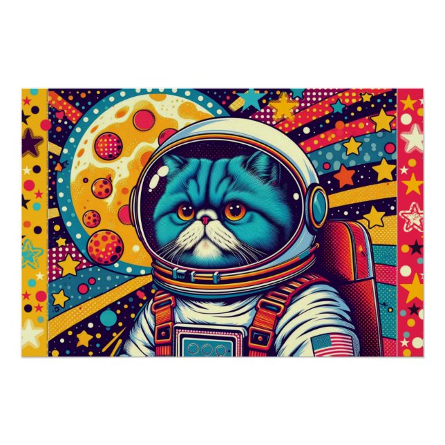 PERSIAN CAT-LOST IN SPACE 5 POSTER (Front)