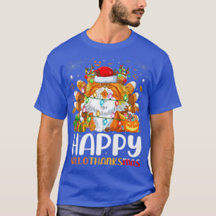Persian Cat Lover Halloween Christmas Happy Hallot T-Shirt