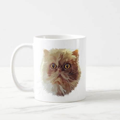 Persian Cat Mug _ Orange Cat