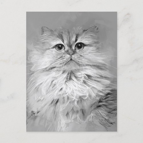 Persian Cat Postcard No25