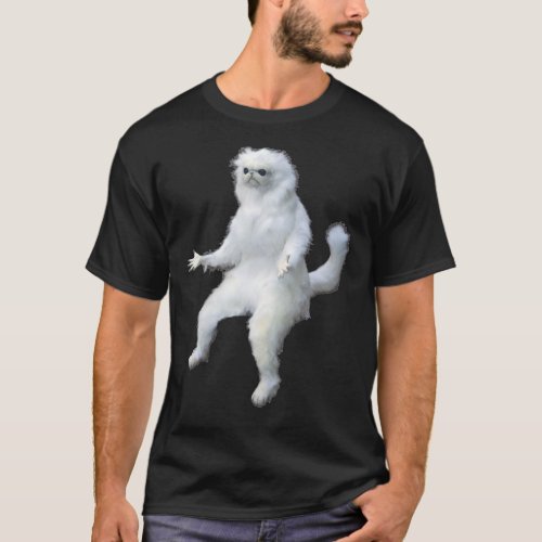 Persian Cat Room Guardian Meme Classic T_Shirt