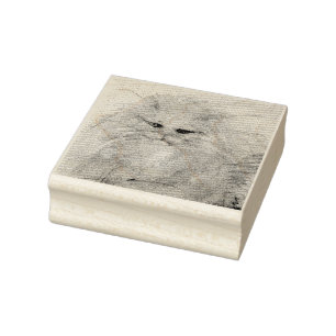 Persian Cat Rubber Stamp