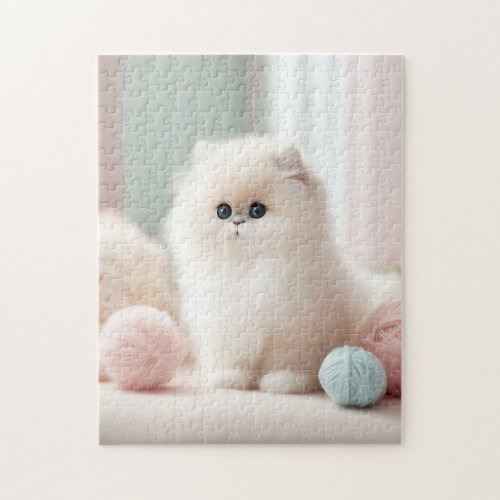 Persian Cats Soft Pastel Dream Jigsaw Puzzle