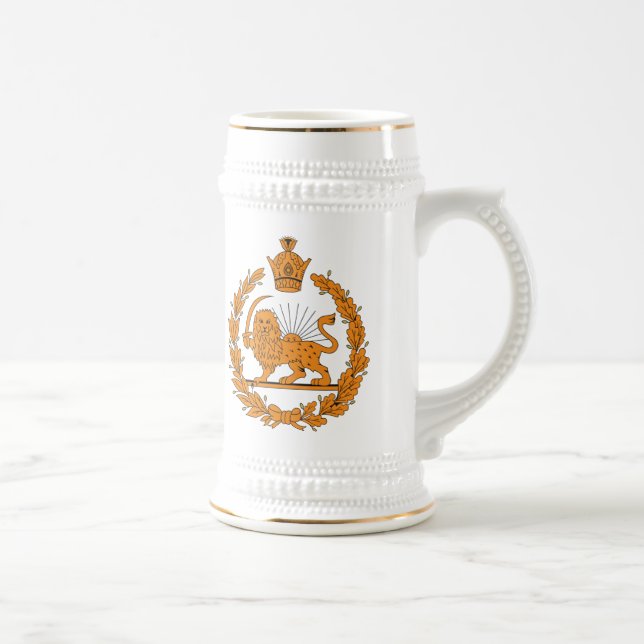 Persian Coat of Arms Mug (Right)