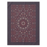 Persian colored carpet tablecloth