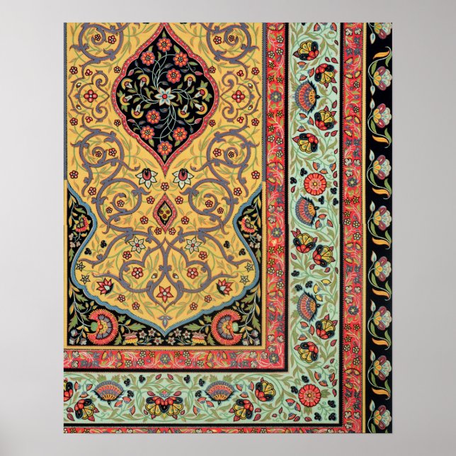 Persian Decoration, plate XXV from 'Polychrome Orn Poster (Front)