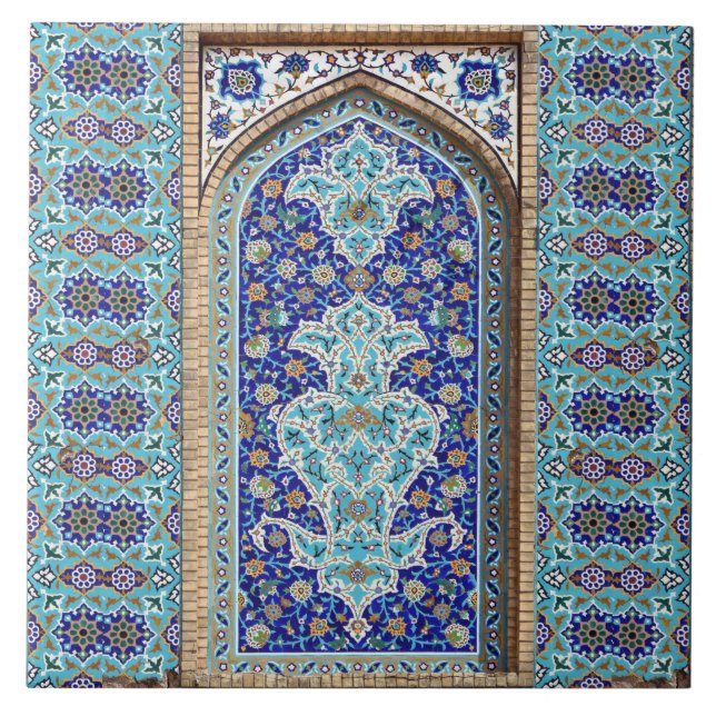 Persian design   ceramic tile (Front)
