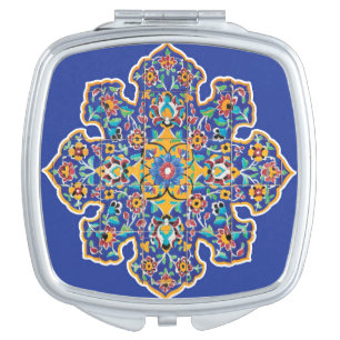 Persian design compact mirror