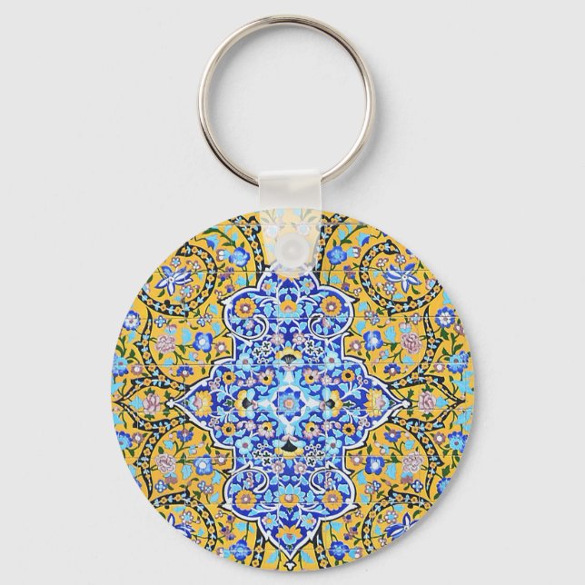 Persian design  key ring (Front)