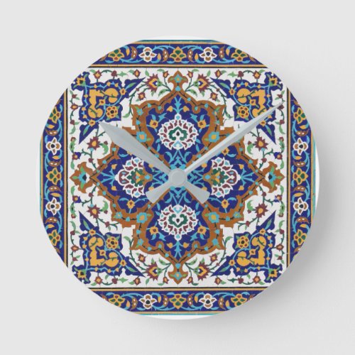 Persian design paper   round clock