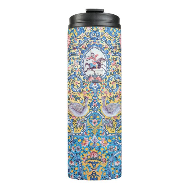 Persian elaborate tiled mural        thermal tumbler (Front)