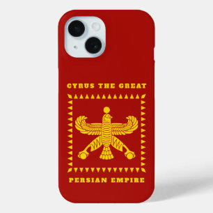 Persian Empire Cyrus The Great Achaemenid Shahbaz iPhone 15 Case