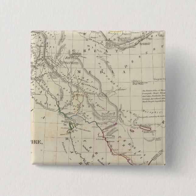 Persian Empire, eastern Pinback Button (Front)