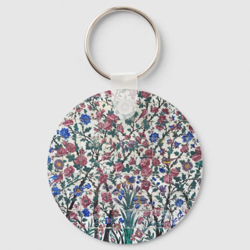 Persian floral design   keychain