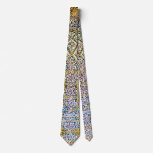 Persian floral design    neck tie