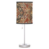 Persian Kashan Burnt Orange Yellow  Table Lamp (Right)