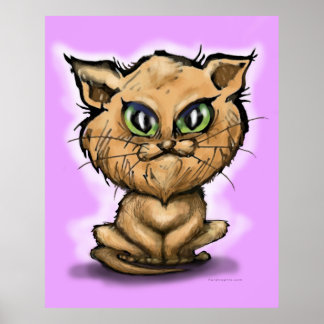 Persian Kitten Poster