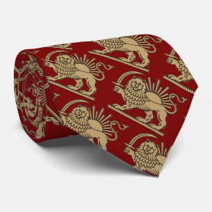 Persian Lion and Sun Neck Tie