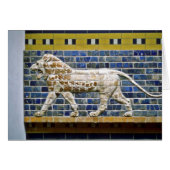 Persian Lion - Glazed Brick, Istanbul (Front Horizontal)