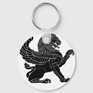 persian lion keychain