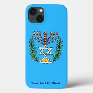 Persian Magen David Menorah iPhone 13 Case