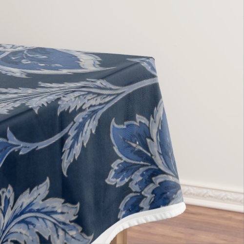 Persian Midnight Garden | Luxury Navy Blue Tablecloth