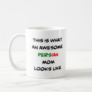 persian mom, awesome coffee mug