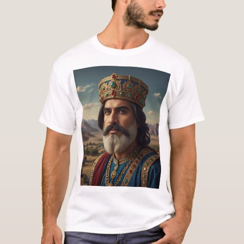 Persian Monarchs Majestic Reign  T_Shirt