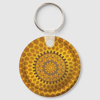 Persian Motif Keychain by mystic_persia at Zazzle