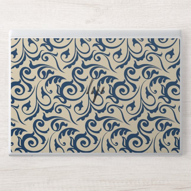 Persian Motifs Inspiration 2 HP Laptop Skin (Front)
