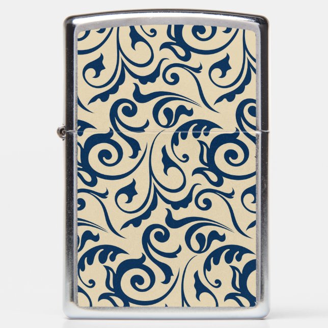 Persian Motifs Inspiration 2 Zippo Lighter (Front)