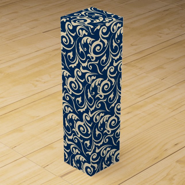 Persian Motifs Inspiration Wine Box (Front)