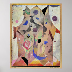 Persian Nightengales by Paul Klee, Poster