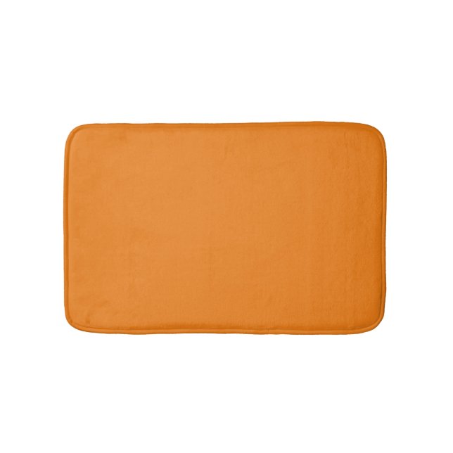 Persian Orange,Sand Brown,Tan, Bath Mat (Front)
