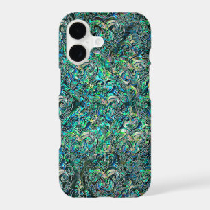 Persian Oriental pattern abalone and silver iPhone 17 Case