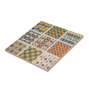 Persian paterna colorful antique elegance ceramic tile