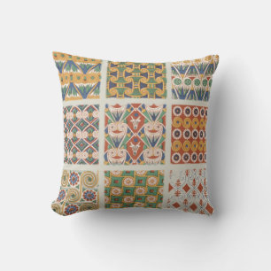 Persian paterna colorful antique elegance outdoor pillow