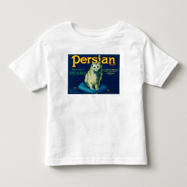 Persian Pear Crate LabelYakima, WA Toddler T-shirt (Front)