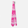 Persian Pink Monocolor Camo Neck Tie